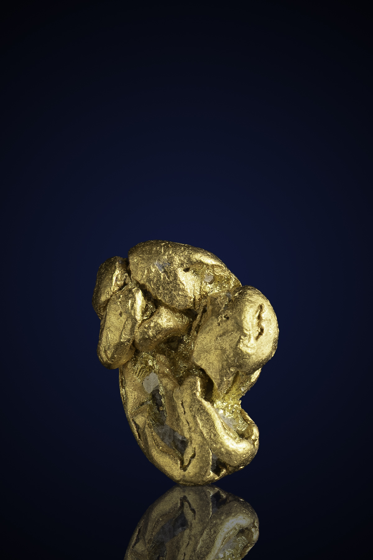 Chunky, Superb Natural Gold Nugget - CA - 3.46 grams (image for) Chunky, Superb Natural Gold Nugget - CA - 3.46 grams